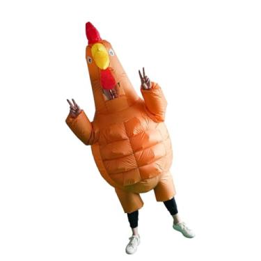 Imagem de Fantasia inflável de galo para adultos, fantasia de galo engraçada, para cosplay, festa de Halloween, Natal