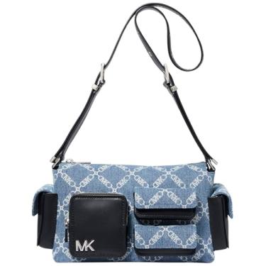 Imagem de Michael Kors Dakota Bolsa de ombro de bolso médio, Union Wash, Union Wash