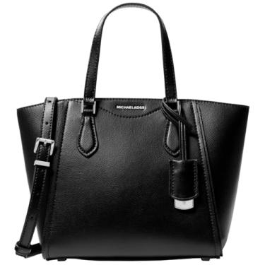 Imagem de Michael Kors Bolsa transversal Taryn, Ferragens prateadas/pretas, One Size