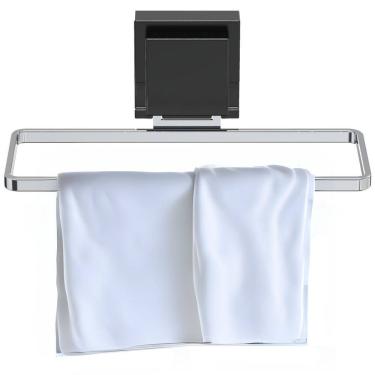Imagem de Porta Toalha De Rosto Com Ventosa Suporte Cromado FS.RBT