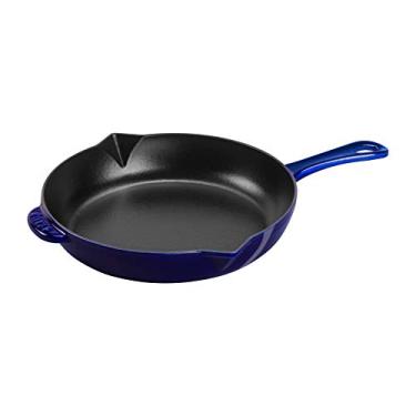 Imagem de Frigideira Redonda, Ferro Fundido, Azul Marinho, 26 cm, STAUB