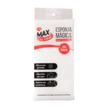 Imagem de 10 Esponjas Mágicas Buchas de Melamina Tira Manchas 10x6x2cm - CLINK