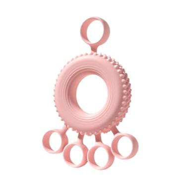 Imagem de Vaveren Gripper fortalecedor de garra, maca portátil de dedos, treinador de força de aderência para idosos músicos para adultos de escalada, Rosa
