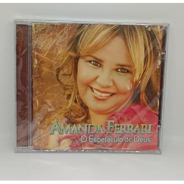 Imagem de Cd amanda ferrari  o espetáculo de deus  novo e lacrado - PRAISE RECOR