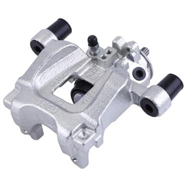Imagem de moseiny LR113708 Conjunto de pinça de freio traseiro esquerdo compatível com Rover Range Rover Evoque Discovery Sport SE 2.0L 2015 2016 2017 2018 2019 2020 2021 2022 2023 Pinça de freio LR061381