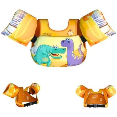 Imagem de Boia Infantil Colete Salva Vidas Nash Dinossauro
