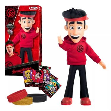 Imagem de Boneco Youtuber Enaldinho Articulado em Vinil 27cm - Rosita