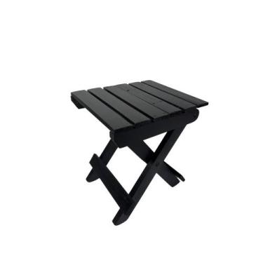 Imagem de Banco Dobrável Ripado Baixo Compacto e Portátil Para Sentar ou Suporte