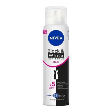 Imagem de NIVEA Desodorante Antitranspirante Aerosol Invisible Black & White Clear 150ml