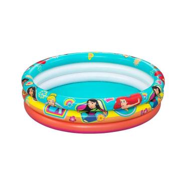 Imagem de Piscina Inflável 200L 3 Aros Princesas Bestway