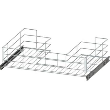 Imagem de Gaveta Aramada Deslizante com Recorte para Sifão 67cm Corrediças Teles