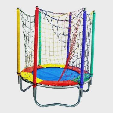 Imagem de Cama Elástica Pula Pula Trampolim 1,40m Infantil Playground Premium