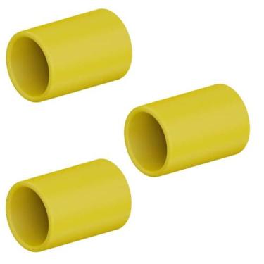 Imagem de 3 Luvas De Eletroduto Pressão Pvc 1/2'' 20mm Tigreflex
