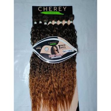 Imagem de Cabelo Deep Curly  - Cherey  APLIQUEI ENTRELACE EM TELA Organico 300g 
