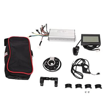 Imagem de 1000W Electric Bike Conversion Kit 30A Seno Wave Controller LCD3 Display Combo Bicicleta Lithium Battery Modification Kit para DIY bicicletas elétricas e Scooters ABS Rubber