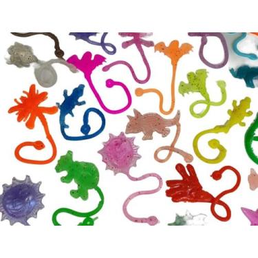 Imagem de Kit 40 Geleca Gruda Parede Lembrancinha Colorida Infantil - Bolinha Ma