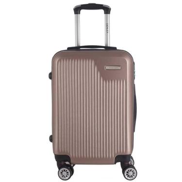 Imagem de Mala Viagem Bordo Bagagem Cadeado Embutido Abs Padrão Anac