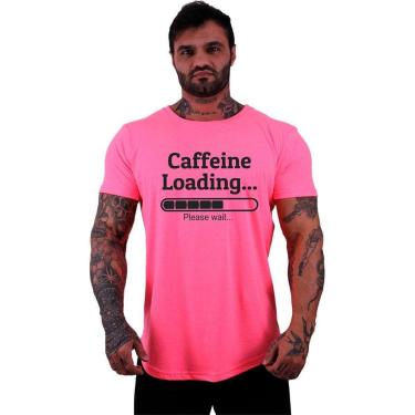 Imagem de Camiseta Longline MXD Conceito Caffeine Loading Masculina-Masculino