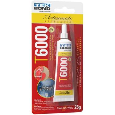 Imagem de Cola para Artesanato T6000 Permanente 25G - Tekbond