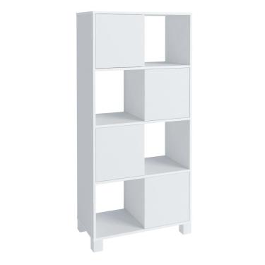 Imagem de Estante Home 4 Portas 4 Nichos Mobile Wally Branco - Artany