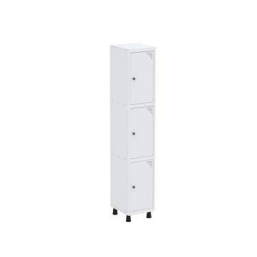 Imagem de Armário Roupeiro 3 Portas Aço Mgrp 501/3 Branco