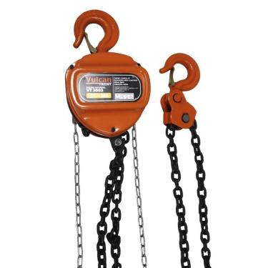Imagem de Talha Manual Para 3 Toneladas Corrente 3 Metros Vt3003 - Vulcan Trent