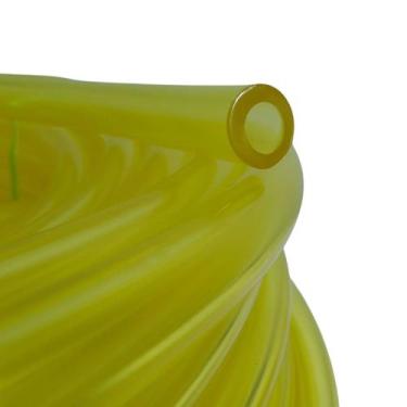Imagem de 5 Metros de Mangueira Combustível Silicone Amarela 9mm x 2,5mm Borrach