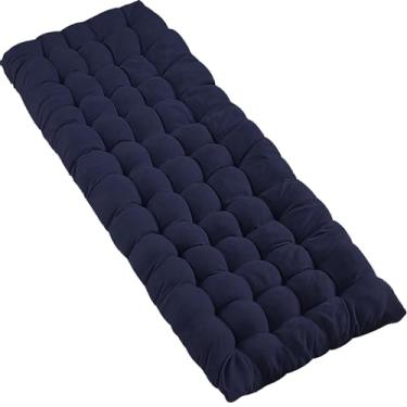 Imagem de VaygWay Colchão Blue Para Acampamento Ao Ar Livre - Macio, Confortável, Leve E Grosso De Algodão Portátil À Prova D'Água Caminhadas, Viagens Mochilão (Azul, 1 Pacote)