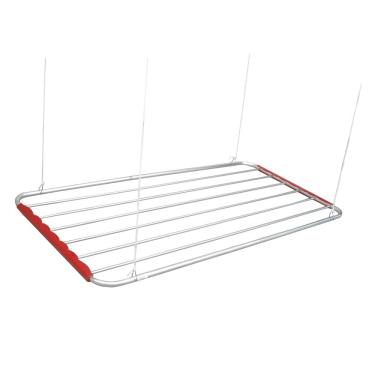 Imagem de Varal de Teto 80x56cm Alumínio Botafogo Prata