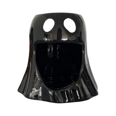 Imagem de Generic Queimador de óleo essencial, queimador de cera derretida, suporte para velas Tealight, difusor de aromas para ioga, Preto