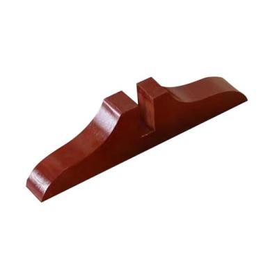 Imagem de YWJLQH Suporte de divisória de ambiente, base de suporte para tela de privacidade, de painel de madeira para sala de chá, biblioteca, casa, escritório, Vermelho