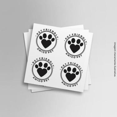 Imagem de Adesivo Pet Friendly - PRESENTE-BRINDE, Preto