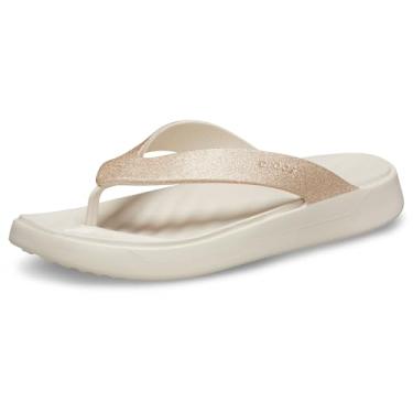 Imagem de Crocs Chinelo feminino Getaway, Estuque, 37