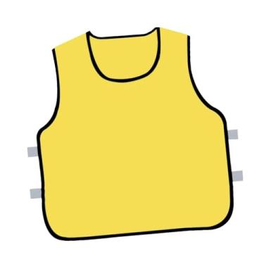 Imagem de Ｂｅｓｇａ Blusa de arte sem mangas para meninos e meninas, atividade de pintura e artesanato para jardim de infância casa, Amarelo