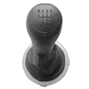 Imagem de Manopla Bola + Coifa Câmbio Gol Voyage Parati G5 Fox Preta - 60249