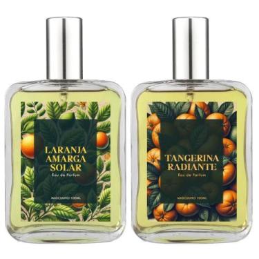 Imagem de Kit Perfume Masc. Laranja Amarga Solar E Tangerina 100Ml - Essência Do
