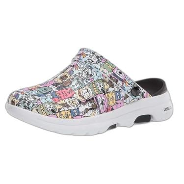 Imagem de Skechers Foamies Go Walk 5 feminino - Dog Lover, Preto/Multi, 34