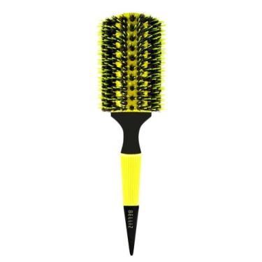 Imagem de Escova de Cabelo Belliz Madeira Premium Color Ceramic 43 Ref 483 com 1