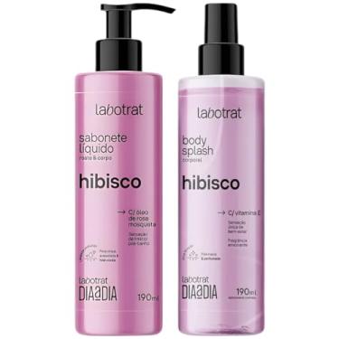 Imagem de Kit Sabonete Liquido + Body Splash Corpo E Rosto Labotrat Dia A Dia Cheiro De Fruta Hibisco 190ml