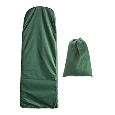 Imagem de ShengQuanHao Capa Dobrável para Escada, Capa Protetora, à Prova D'água, Multifuncional, Bolsa para Armazenamento de Escada, Protetor para Jardim, Interior, Faz, Verde, 50x124x6.5cm