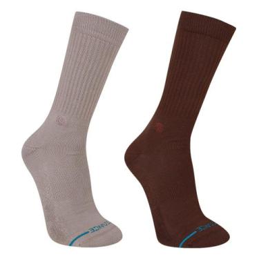 Imagem de Meia Stance Icon Masculina, Marrom, Único