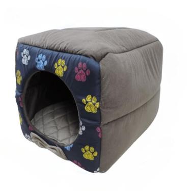 Imagem de Cama 3 Em 1 Para CãEs E Gatos, Com Almofada(TOCA M-PATAS COLOR)