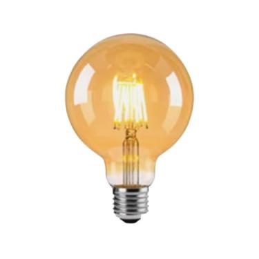 Imagem de Lâmpada Filamento Carbono Retrô Vintage G80 E27 40W 2400K Dimerizável (Tensão 220V)