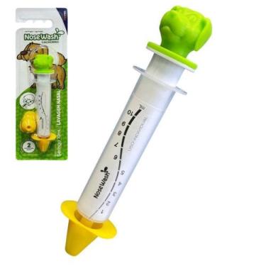Imagem de Seringa Para Lavagem Nasal Em Bebês E Crianças Limpeza Nariz - NoseWas