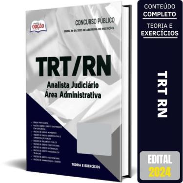 Imagem de Apostila Trt Rn 2024 Analista Judiciário Área Administrativa - Apostil
