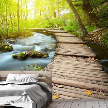 Imagem de Papel de Parede Paisagem Rio Natureza Sala Painel - 025pcp - Allodi