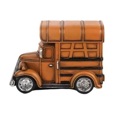 Imagem de FLCPJGV Ornamento de Modelo de Carro para Decoração de Mesa de Colecionador, Estatueta Clássica, Artesanato Criativo de Resina para Um Toque Artístico Apropri, Brinquedo de Rv, Tamanho real