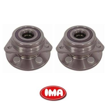 Imagem de Par Cubo Da Roda Dianteira Com Rolamento - Cherokee 1993 A 1998 / Gran