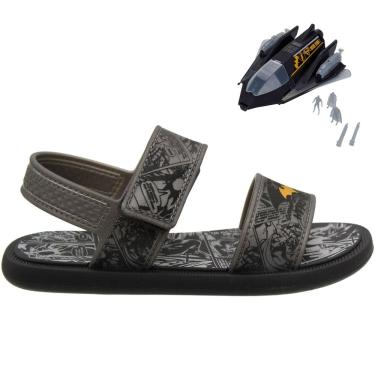 Imagem de Sandália Papete Grendene Kids Galax Fita Autocolante Menino