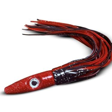 Imagem de Iscas Plomerito Wahoo Anodizadas - Ótimas para Atum e Mahi (Vermelho)